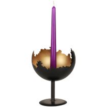 Borddekoration julelysestage metal 19cm Ø15cm
