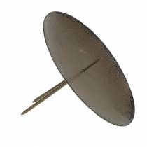 Artikel Plug-in lysestage 8cm brun 4 stk
