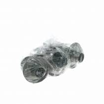 Artikel Trinlysestage sæt sølv antik Ø9,5–10,5cm H7–14cm 4stk