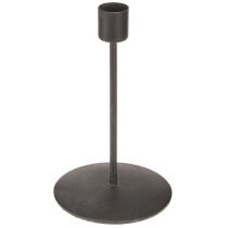 Artikel Lysestage i metal, antik brun, H16 cm, 2 stk.