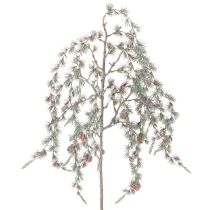 Artikel Kunstig fyrretræsgrene med kogler, dekorativ fyrretræsgrene, kunstig, 80 cm, 3 stk.