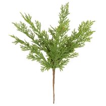 Artikel Kunstig fyrretræsgrene med kogler, 28 cm, 6 stk.