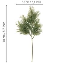 Artikel Kunstig fyrretræsgrene til vinterdekorationer, 40 cm, 4 stk.