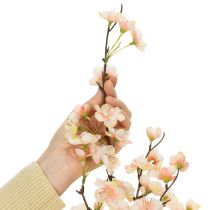 Artikel Dekorativ blomstrende gren med fine kirsebærblomster, 83 cm, 3 stk.