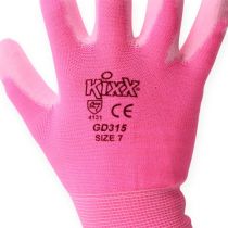 Artikel Kixx havehandsker str. 7 pink, pink