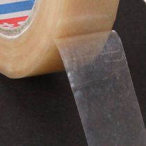 Artikel Klæbende tape 19mm x 66m PVC neutral 8 stk
