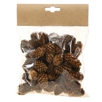 Artikel Små skarntydekogler dekorative naturlige kogler advent 3-4 cm 100 g