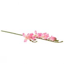 Artikel Lille Orkidé Phalaenopsis Kunstig Blomst Pink 30cm