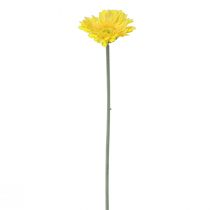 Artikel Kunstige blomster Gerbera gul 45cm