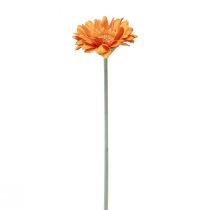 Artikel Kunstige blomster Gerbera Orange 45cm