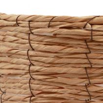 Artikel Kurv med hank plantekurv gavekurv kunstig 31×23×36cm