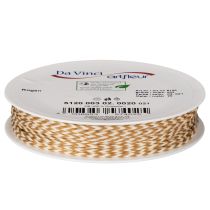 Artikel Gavebånd, tofarvet snor, 3 mm, 20 m