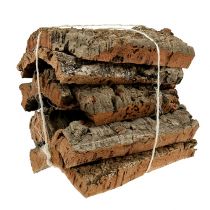 Artikel Naturkorkbarksæt med 5 dele til hobby og dekorationer, 30x20 cm