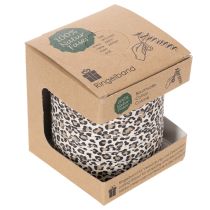 Artikel Gavebånd leopardprint til kreativ dekoration, krøllebånd 10mm 100m