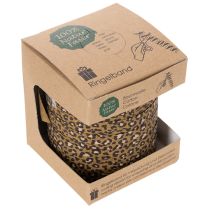 Artikel Krøllebånd, leopardprint, gavebånd til kreativ indpakning, 10 mm, 100 m