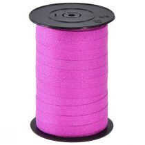 Gavebånd med Glitter Magnetico Metallic Pink 10mm 100m