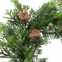 Julekrans med kogler adventskrans kunstig Ø40cm