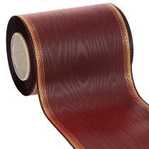 Artikel Kransbånd Bordeaux Moiré 125 mm dekorativt bånd
