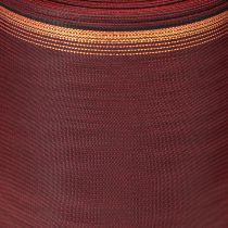 Artikel Bordeaux kransbånd med guldkant, 175 mm, dekorativt