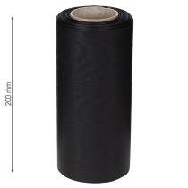 Artikel Sort kransbånd 200 mm 25 m til begravelsesblomster, vejrbestandigt og printbart