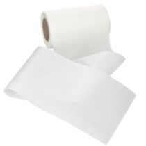 Artikel Hvidt kransbånd 150mm 25m