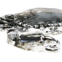 Artikel Dekorativ krabbe, antik sølv, 12 cm