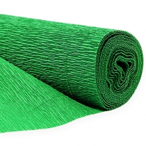 Blomsterhandler Crepe Papir Grøn 50x250cm