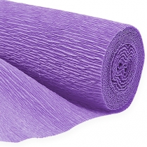 Florist crepepapir lilla 50x250cm