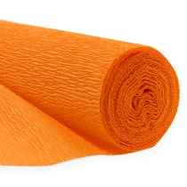 Florist crepe papir Orange 50x250cm