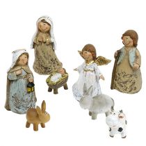 Artikel Fødselsfigurer mix 4cm -11cm 8 stk