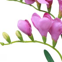 Artikel Kunstige haveblomster freesia lilla 58cm