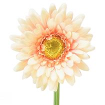 Artikel Kunstige blomster Gerbera Abrikos 47cm