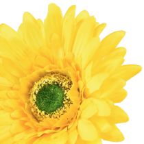 Artikel Kunstige Blomster Gerbera Solgul Haveblomst 47cm