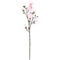 Artikel Kunstig Magnolia-gren Pink Blomster Ø8cm L100cm
