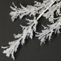 Artikel Kunstig vintergrendekoration frost vinterdekoration hvid 124 cm