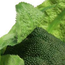 Artikel Kunstig broccoli grøntsagsdekoration i grøn Ø12cm H15cm