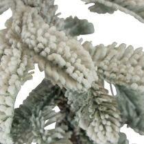 Kunstigt juletræ, sneet dekoration 62cm