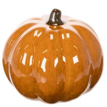 Artikel Keramisk græskar LED Halloween dekoration lille 10 cm
