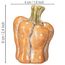 Artikel Græskarsæt: Små dekorative græskar til efterårsdekoration, 5 cm, 3 stk.