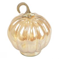 Artikel Græskar dekoration glas glas græskar bord dekoration orange Ø14cm H18cm