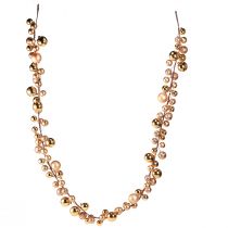 Artikel Julekugle-guirlande med guldkugle 160 cm festlig dekoration