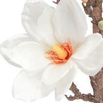 Artikel Kunstige blomstermagnolia grenblomster Ø2–10 cm creme L105 cm