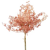 Kunstige blomsterdekorationer, dekorative grene, grendekoration pink 44cm 3stk