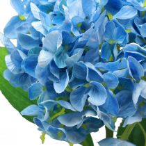 Artikel Kunstige blomster dekoration hortensia kunstig blå 69cm