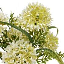 Artikel Kunstige blomster hvid allium dekoration prydløg 34cm 3 stk i bundt