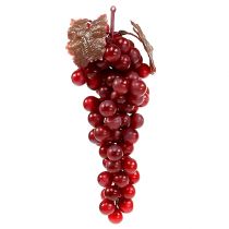 Kunstige frugtdruer røde 22cm