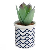 Artikel Kunstige planter sukkulenter kunstige grønne planter 9-12,5 cm 4 stk.