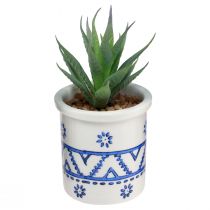 Artikel Kunstige planter sukkulenter kunstige grønne planter 9-12,5 cm 4 stk.