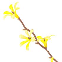 Artikel Kunstig gren påske gule blomster dekorativ gren fjeder L138cm