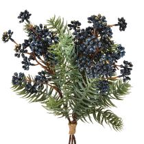 Artikel Kunstige enebærgrene med bær, nålegrene, 45 cm, 3 stk.